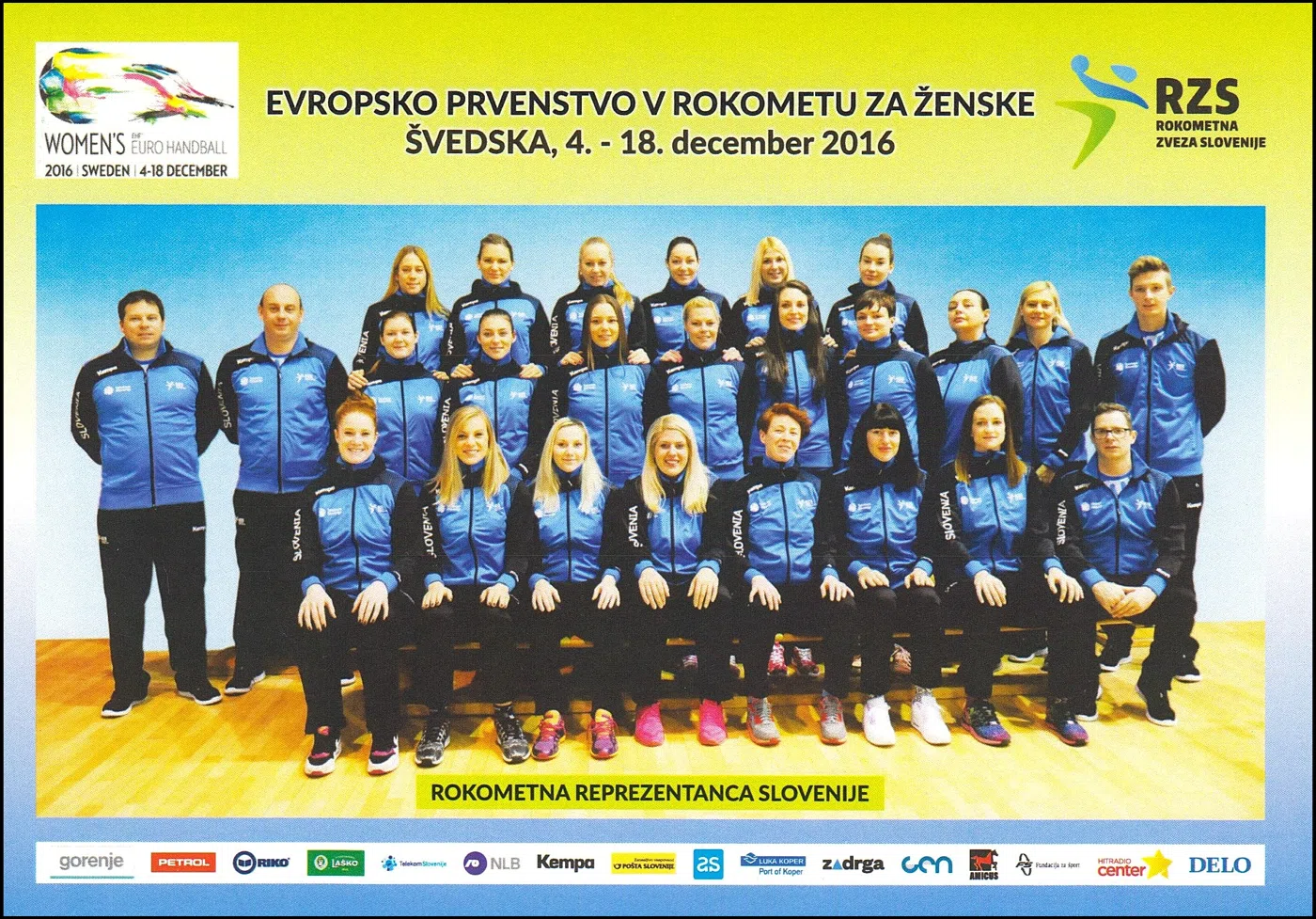 EVROPSKO PRVENSTVO V ROKOMETU ZA ŽENSKE STOCKHOLM ŠVEDSKA
